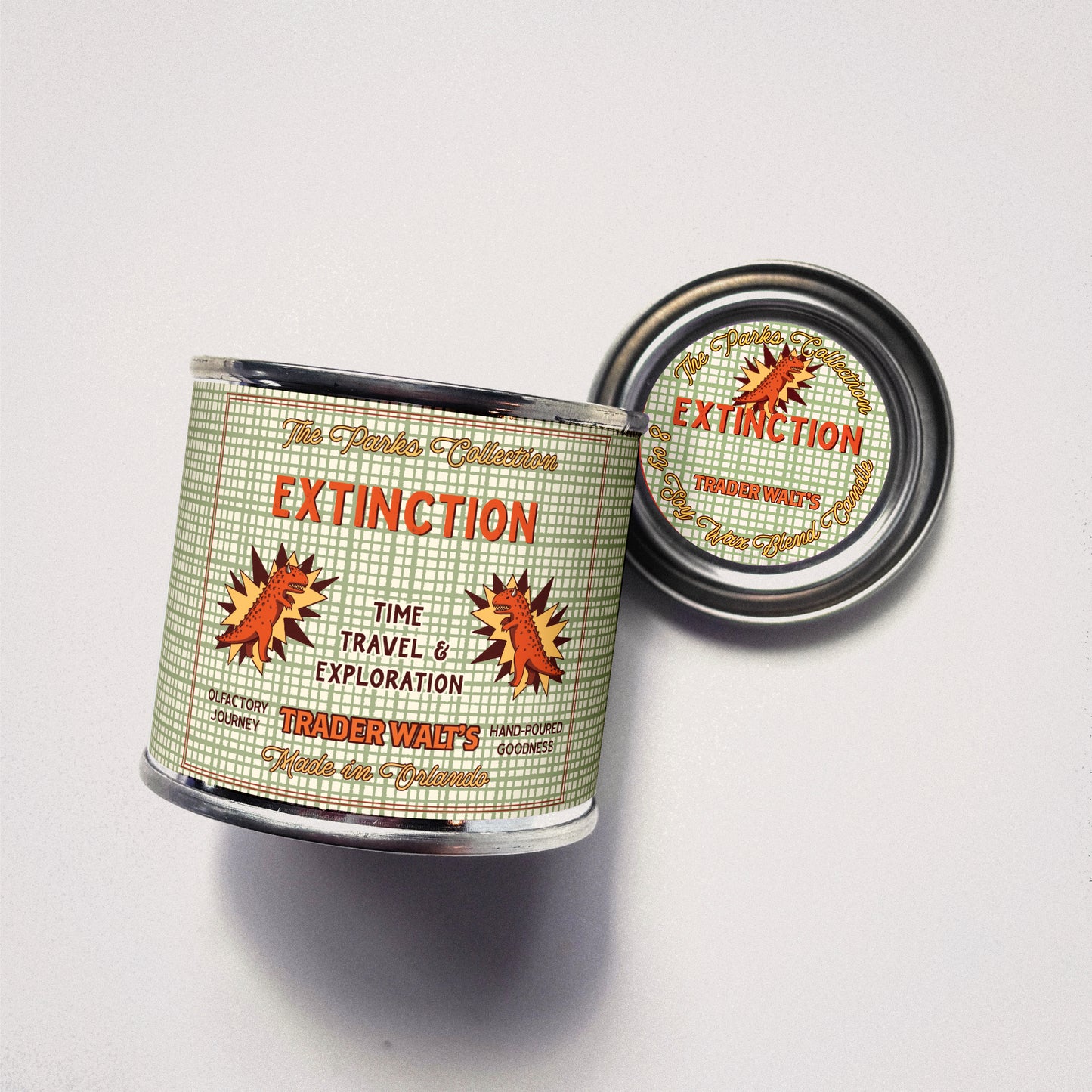 Extinction Candle – Smells Like the Parks | Time Travel & Extinction