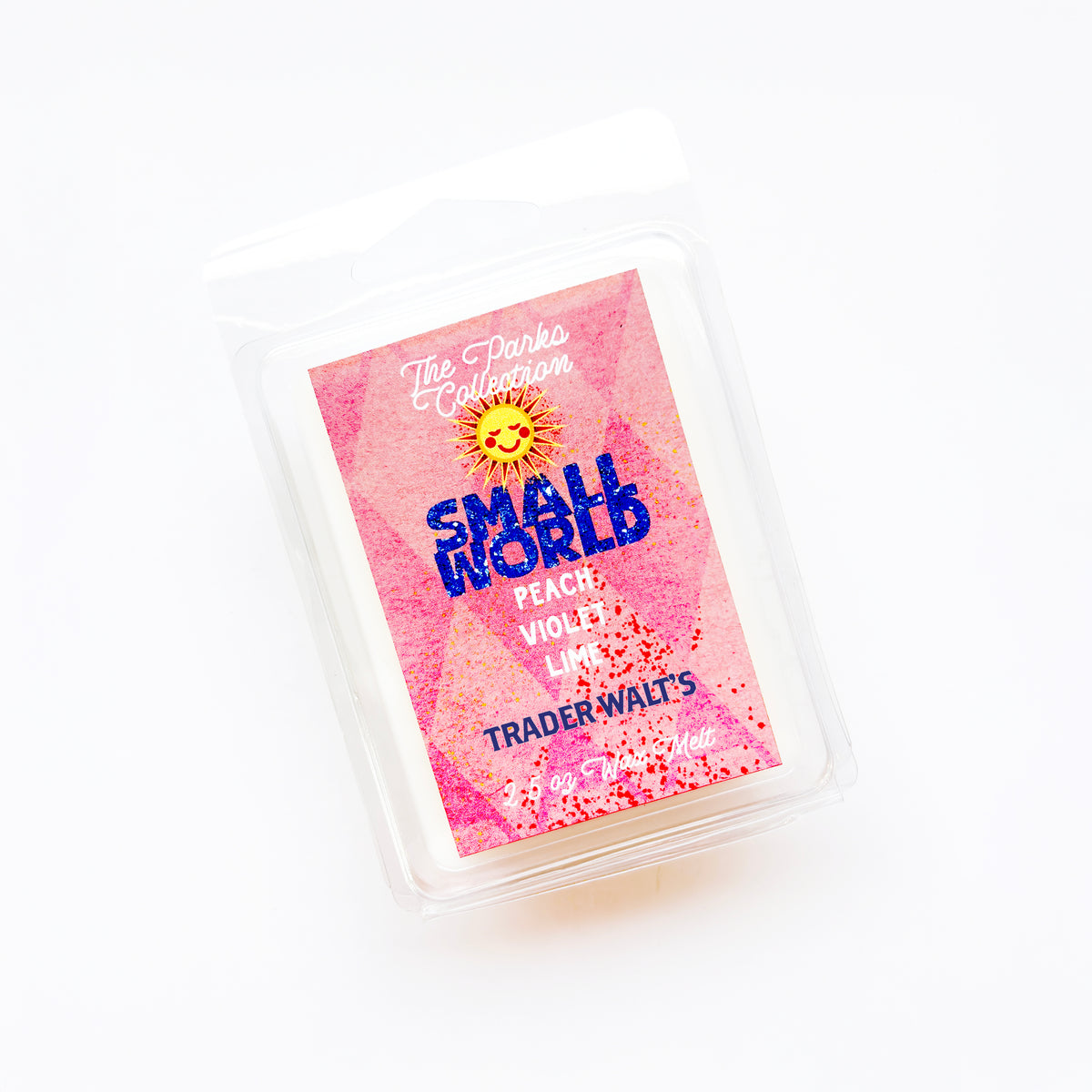 Small World Candle – Peach, Violet & Lime Park-Day Aroma | Trader Walt’s