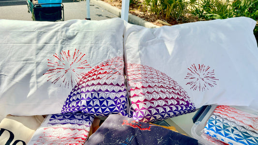 Spaceship Earth Pillowcase Set