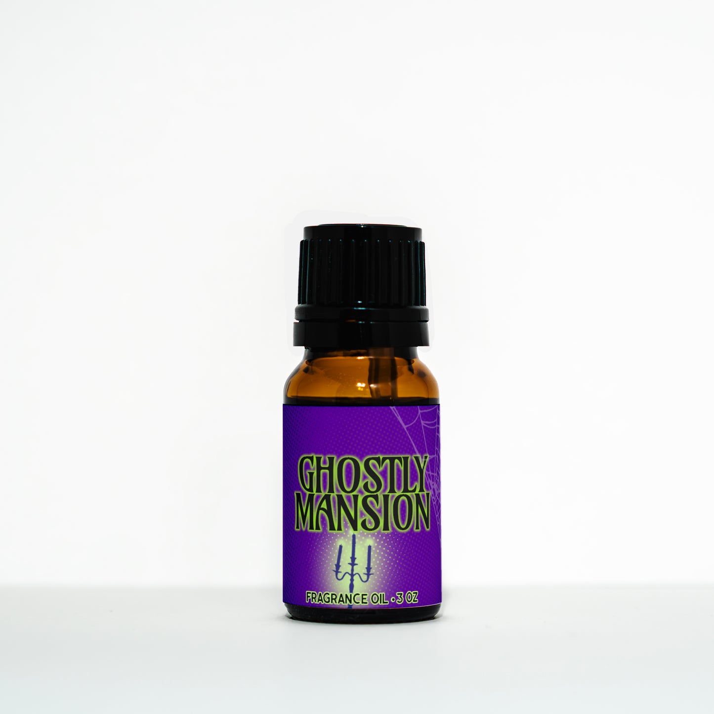 Ghostly Mansion Candle – Mahogany Vanilla & Dusty Woods Scent | Trader Walt’s