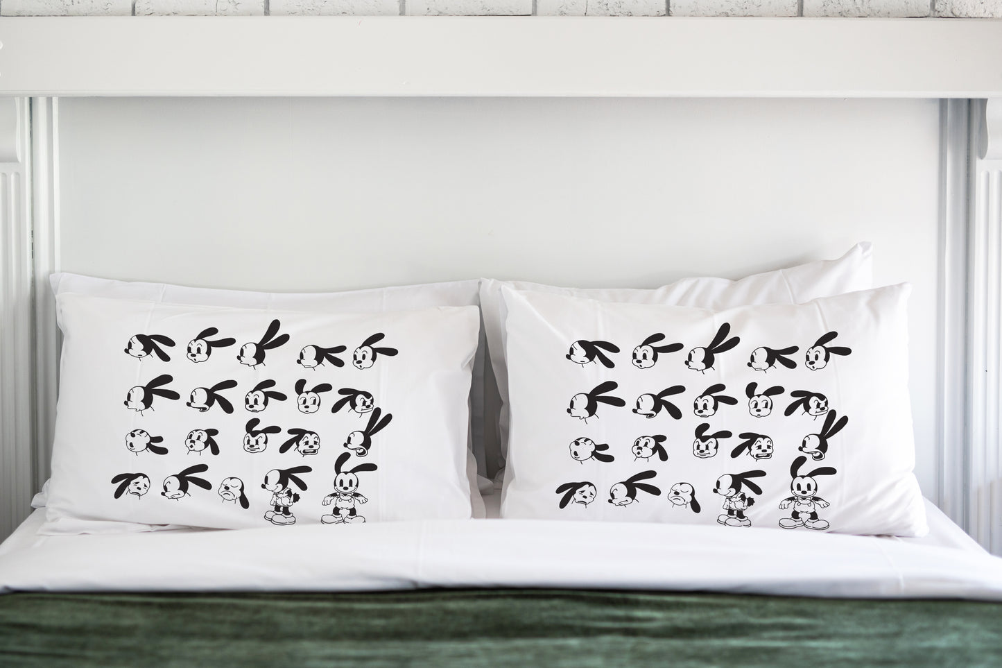 Lucky Rabbit Pillowcase Set – Vintage Toon Nostalgia Bedding | Trader Walt’s