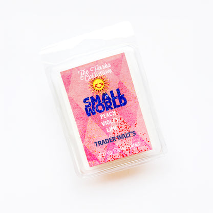 Small World Candle – Peach, Violet & Lime Park-Day Aroma | Trader Walt’s