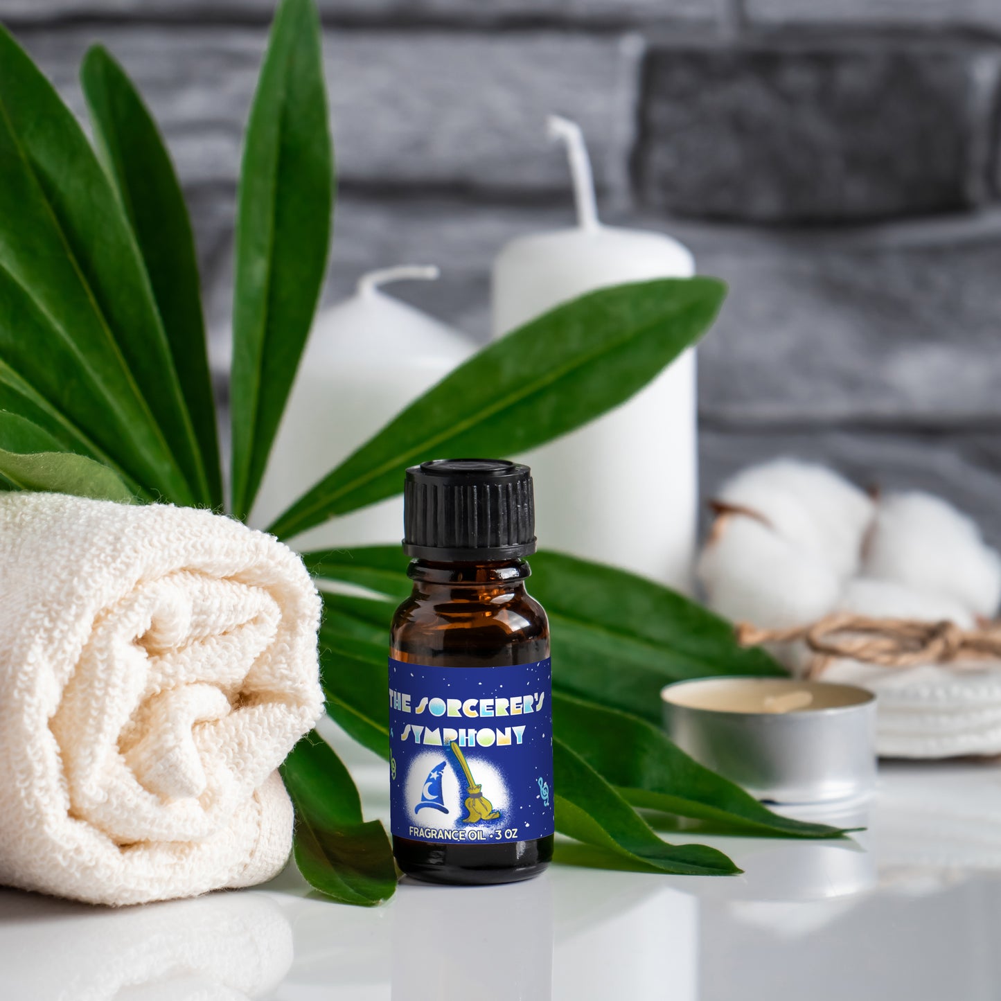 Sorcerer’s Symphony – Magical Nighttime Spectacular Candle | Trader Walt’s