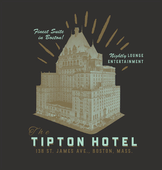 The Tipton Hotel T-Shirt – Vintage 2010s TV inspired tee | Trader Walt’s